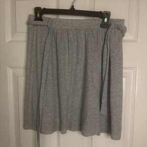 Lands’ End Canvas Gray Mini Skirt – Size Small